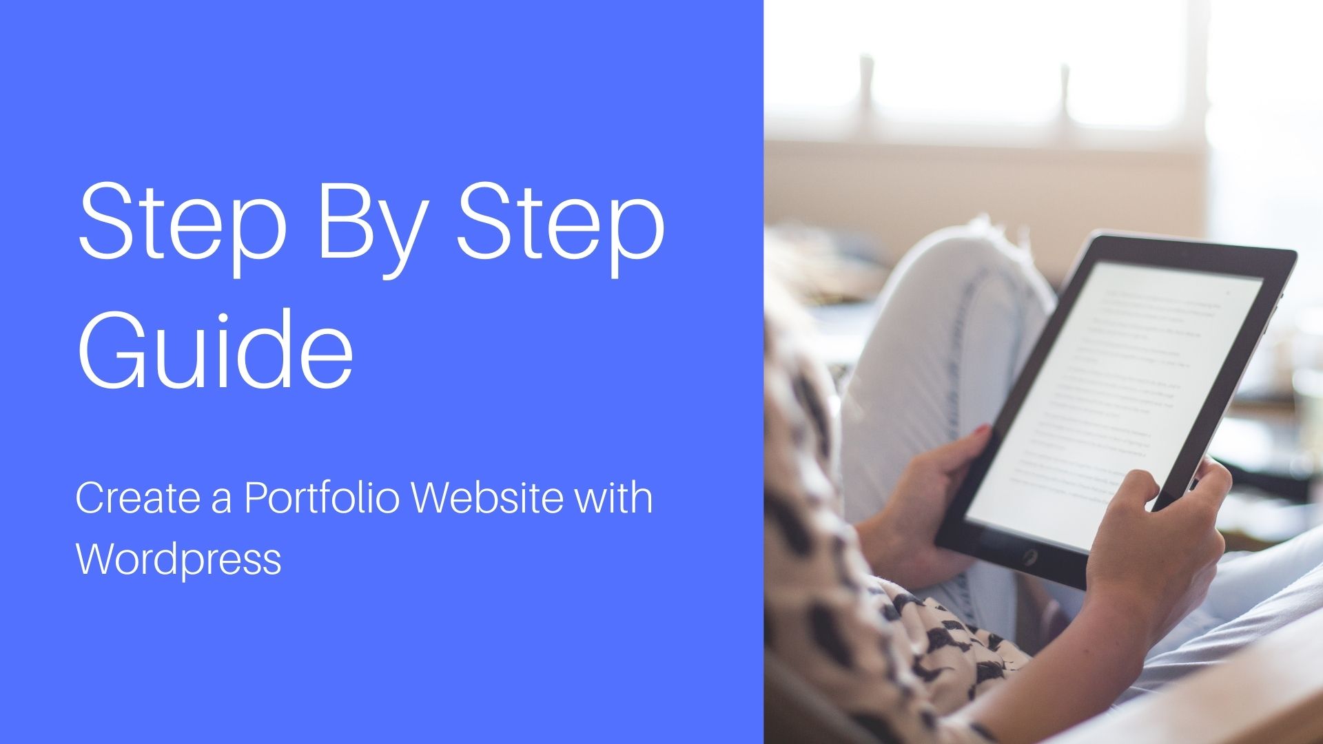 Create a Portfolio Website with Wordpress