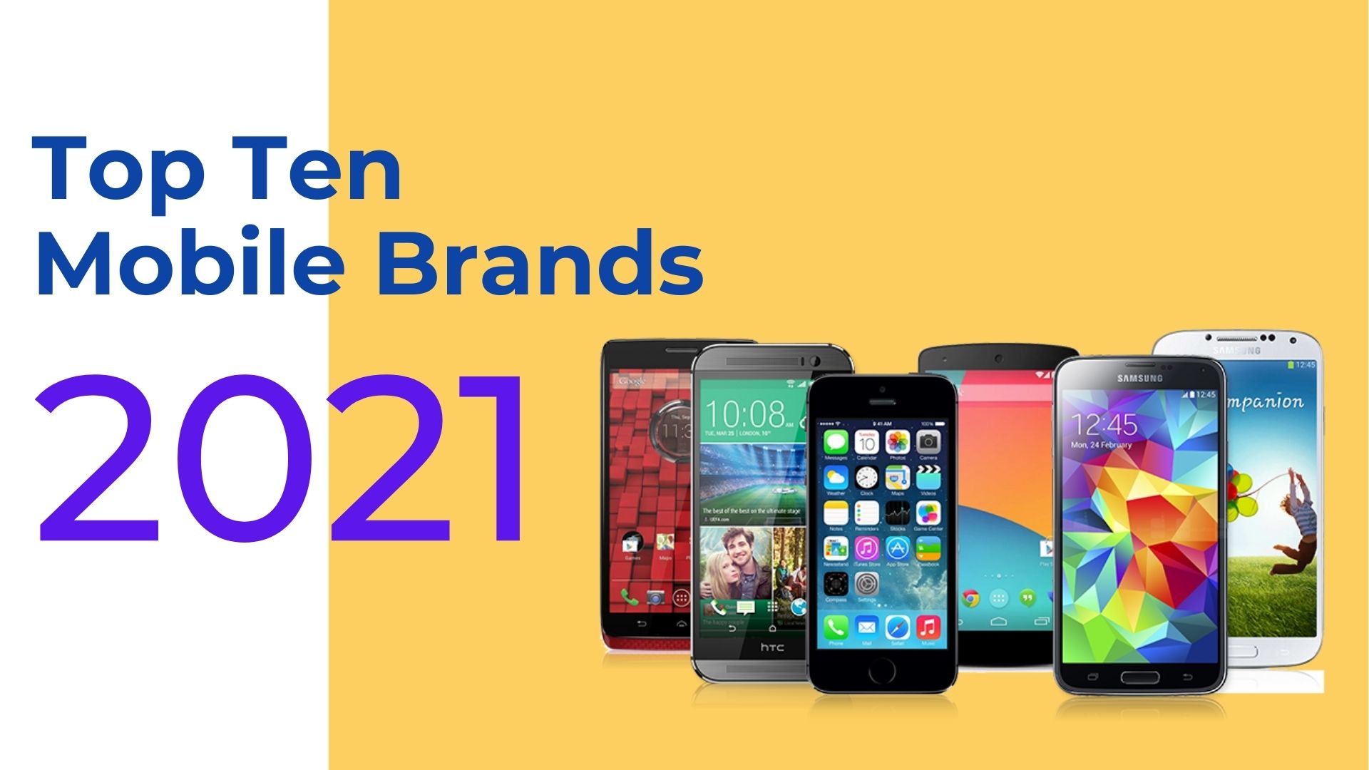 Top Ten Mobile Brands in the World 2021