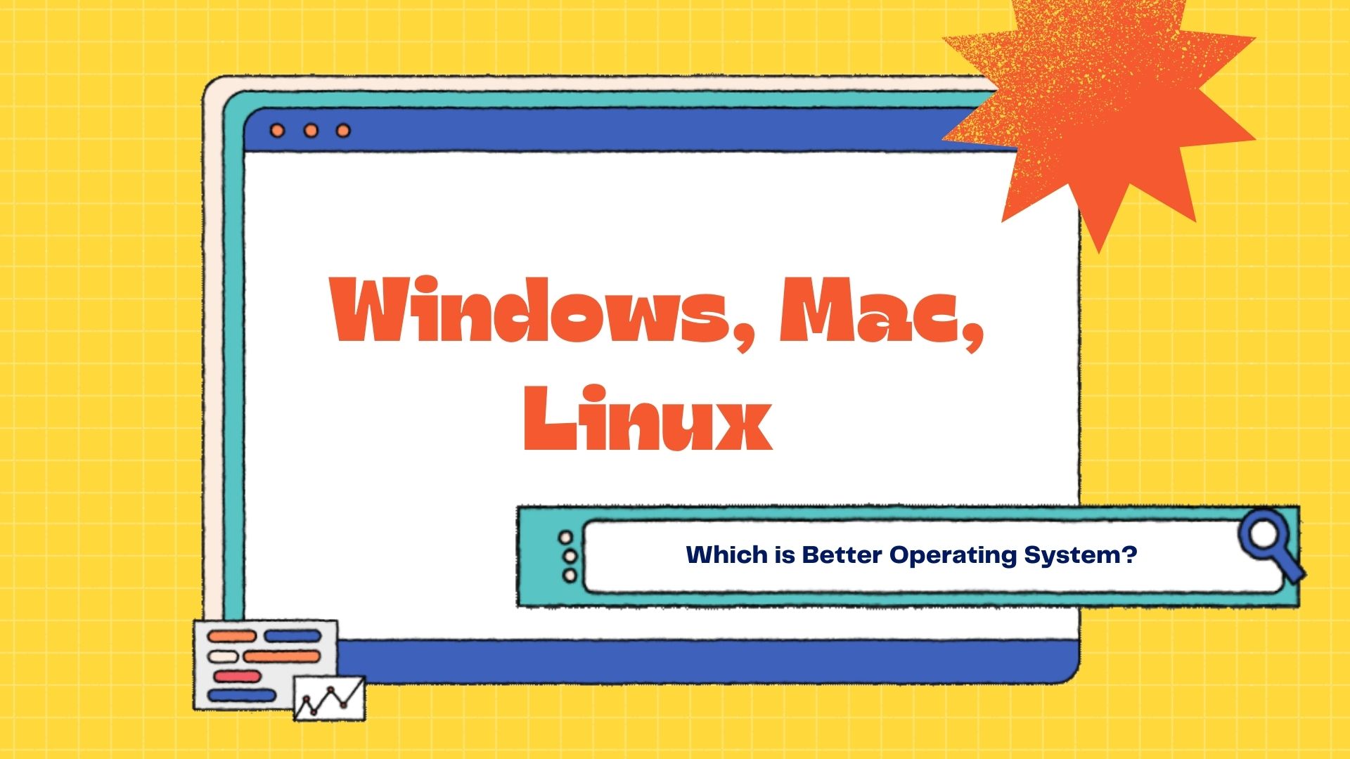 Windows, Mac, Linux Operating System